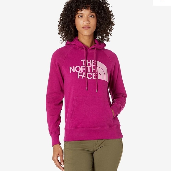 The North Face Sweaters - The North Face Pink and Gold Hoodie
